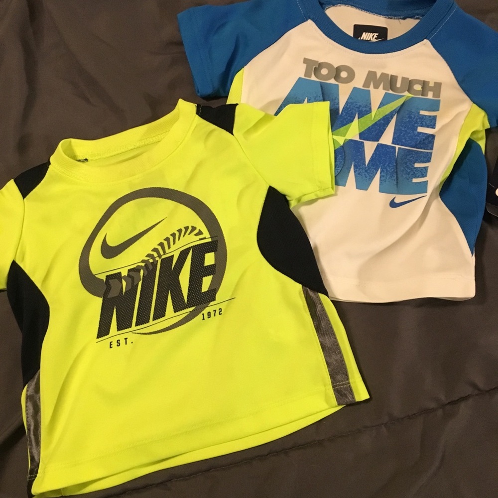 2 Nike 12 month tees